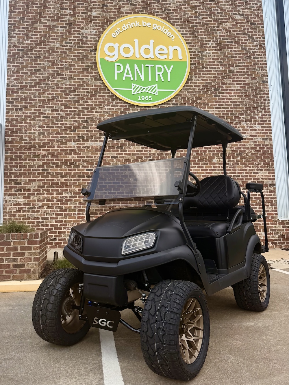 Golf Cart Golden Pantry Sweepstakes Winner